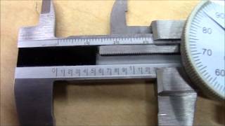 Dial Caliper Video [upl. by Nywnorb]