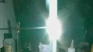 MAGNESIUM METAL flame test [upl. by Nerraj]