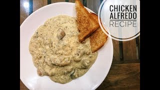 CHICKEN ALFREDO RECIPE  EASY MAIN COURSE IDEA [upl. by Moitoso192]