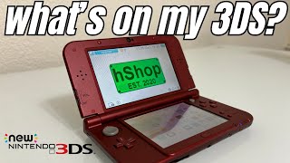 Whats On My Modded 3DS Games Homebrew and More [upl. by Mavra]