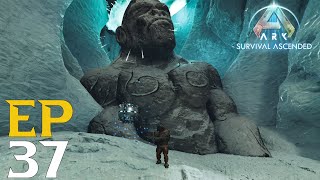 CAVERNE DE NEIGE  ARTEFACT DE PUISSANCE ASTUCE DU YUTYRANNUS  ARK SURVIVAL ASCENDED  EP37 [upl. by Lustig]