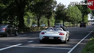 White Carrera GT full throttle acceleration [upl. by Francesco]