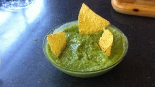 Cómo Hacer Guacamole con tomatillo delicioso [upl. by Modern]