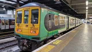 Class 319 Ride  London Euston  Bushey FULL JOURNEY  Best thrash yet [upl. by Maxama]