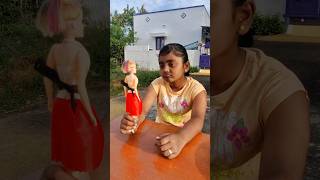 barbie CHOPSTICK ahhh😱TomampJerry 🤣DiyaIshwarya shorts viralvideo [upl. by Rafe225]