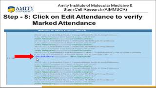 How to Mark Attendance on Amizone [upl. by Pain886]