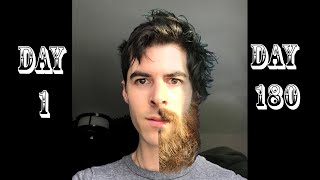 Six Month BEARD Timelapse in Lockdown [upl. by Thornie939]