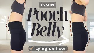 15min Lower Belly Fat workout Lying on floor  Intense Fat Burn amp Defined Abs  100 Result [upl. by Aihsetal]