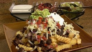 Super Bowl Recipe Carne Asada Fries Recipe  Cooking With Carolyn [upl. by Fry]