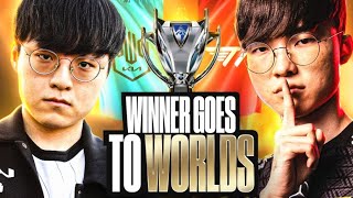 T1 VS DK WINNER GOES TO WORLDS  LCK SUMMER 2024 GAUNTLET  CAEDREL [upl. by Nesmat]