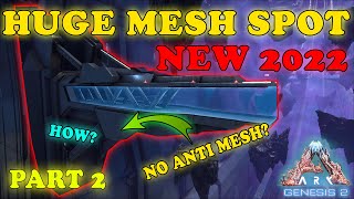 NEW MESH SPOT GEN2 WITH ANTI MESH TRICK  ARK SURVIVAL GENESIS 2  PART 2 [upl. by Juetta]