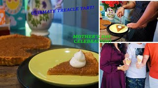 Classic Treacle Tart recipe Mothers Day celebration [upl. by Jacqueline401]