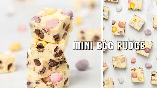 How to Make Cadbury Mini Egg Fudge  Movers  Bakers [upl. by Ellord151]