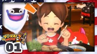 YOKAI WATCH 3 FR ÉPISODE 1  LES YOKAI PARTENT AUX USA [upl. by Ferdy]