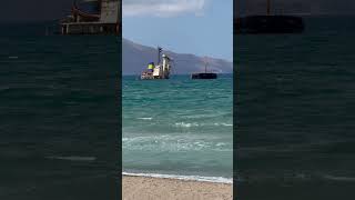 Ναυάγιο  Manassa Rose Shipwreck greece creta ship beach [upl. by Alwyn]