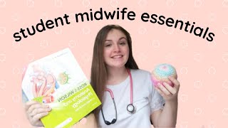 STUDENT MIDWIFE ESSENTIALS Everything you need before starting a midwifery degree [upl. by Ardnuaek]