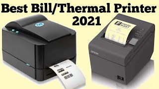 Best Thermal Printers in 2021  Receipt amp POS Bill Printers  Top 4  Full Detail  Hindi [upl. by Nuj]