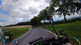 Luxemburg Honda Goldwing 1800 2002 Insta360 one RS en X2 equals fun [upl. by Tewfik260]