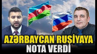 TƏCİLİ EFİR Azərbaycan Rusiyaya nota verdi Natiq Cəfərli ilə QIRMIZI MASA [upl. by Buckie]