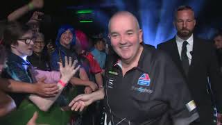 Phil Taylor Highlights v Peter Manley  Seniors World Matchplay 2022 [upl. by Nnylhsa]