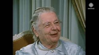 Entrevue avec Marguerite Yourcenar en 1985 [upl. by Fiden]