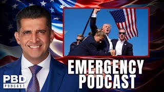 Emergency Podcast Trump Assassination Attempt  PBD Podcast Ep437 [upl. by Yenffit]