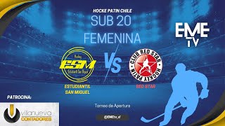 Sub 20 Femenina Estudiantil San Miguel vs RedStar [upl. by Essilec]