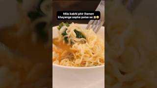 Share with your foodie partner😍😋 food9 food ramen noodles maggi ytshorts shorts viralvideo [upl. by Lytsirhc259]