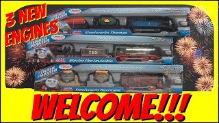 Welcome Thomas amp Friends Steelworks Thomas Merlin amp Hurricane Journey Beyond Sodor [upl. by Lorant423]