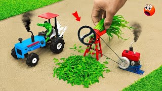 Diy tractor making road with fully loaded truck science project [upl. by Hizar]