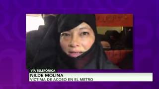 Sufre abuso sexual en el Metro de la Ciudad de México [upl. by Valora]