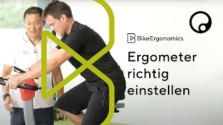 Ergometer richtig einstellen Die besten Tipps für den Heimtrainer [upl. by Stubbs]