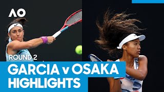 Caroline Garcia vs Naomi Osaka Match Highlights 2R  Australian Open 2021 [upl. by Lytsyrk]