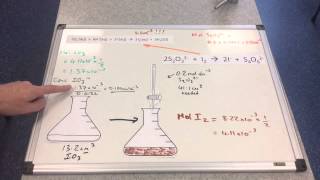 Thiosulfate Titrations 2 [upl. by Pamelina]