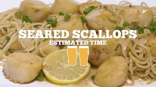 Seared Scallops Recipe  Episode 36 [upl. by Anawot823]