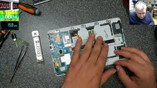 Samsung tablet T580 no power not charging how we can fix it [upl. by Woodman751]