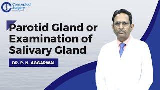 Parotid Gland or Examination of Salivary Gland by Dr P N Aggarwal [upl. by Atiugal872]