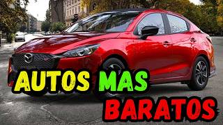 LOS 10 AUTOS MAS BARATOS DE MEXICO 20242025 [upl. by Dolphin897]