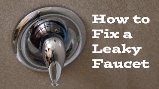 How to replace a Moen Cartridge and fix a leaky bathtub faucet  Fix it tutorials [upl. by Gereld997]