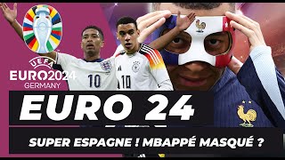 EURO 2024  Super Espagne  Mbappé masqué  Ronaldo au top [upl. by Akenahc971]