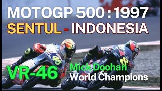 Classic Motogp Full Race Indonesia 1997 Mick Doohan HD4K [upl. by Eenahc]