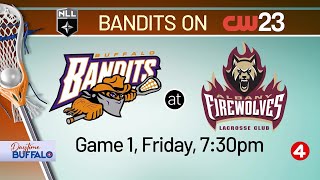 Daytime Buffalo Watch Bandits against Firewolves on CW 23 at 730 pm tonight [upl. by Ecinahs]