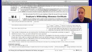 W4 Calculator Withholding for 2012 2013 [upl. by Aved]