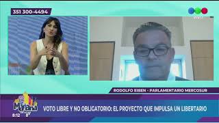 VOTO LIBRE Y NO OBLIGATORIO  EL PROYECTO QUE IMPULSA UN LIBERTARIO RODOLFO EIBEN  PARLAMENTARIO [upl. by Jar]