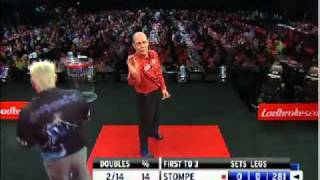 2011 PDC  WDC Stompe vs Wright 2  3 [upl. by Netloc807]