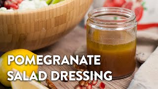 Pomegranate Vinaigrette Salad Dressing  Nature Restore [upl. by Ogaitnas586]