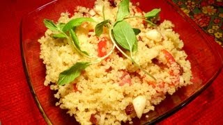 Como fazer Couscous  Cuscuz [upl. by Aleakcim]