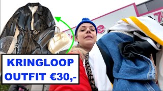 KERSTPAKKET maken met KRINGLOOP SPULLEN voor €30 [upl. by Converse]