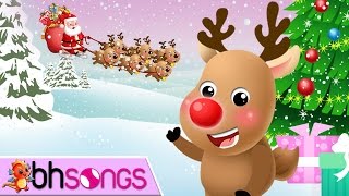 Rudolph The Red Nosed Reindeer Song With Lyrics  Christmas Song [upl. by Xila]