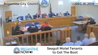 Brigantine Seagull Motel Evictions DEC 2018 [upl. by Morrill548]